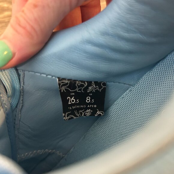 A Bathing Ape BAPE STA 2023 Size Men’s 8.5 - Picture 4 of 9